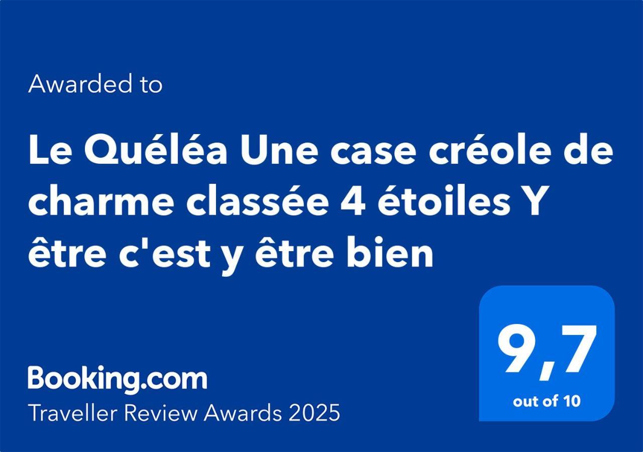Le Quelea Une Case Creole De Charme Classee 4 Etoiles Y Etre C'Est Y Etre Bien Noël Extérieur photo